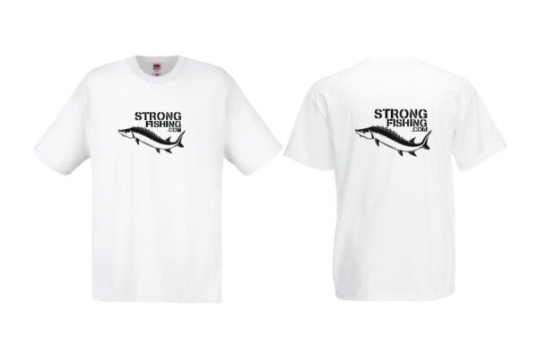 T-SHIRT bianca Strongfishing.com