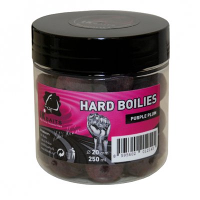 LK Baits HARD Boilies Purple Plum 20mm 250ml LK Baits HARD Boilies Purple Plum 20mm 250ml