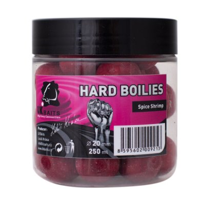 LK Baits HARD Boilies Spice Shrimp 20/24mm 250ml