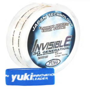 Yuki Nylon Invisible 0.496mm 300mt