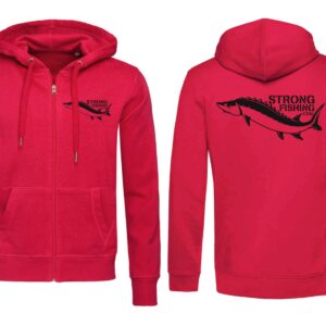 Felpa Rossa Strongfishing.com