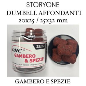 STORYONE Dumbell Affondanti - Gambero e Spezie