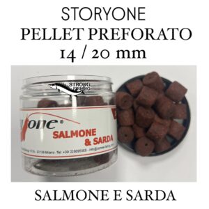 STORYONE Pellet Pre Forato - Salmone e Sarda
