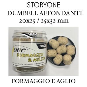 STORYONE Dumbell Affondanti - Formaggio e Aglio