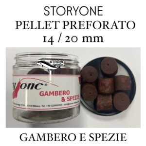 STORYONE Pellet Pre Forato - Gambero e Spezie