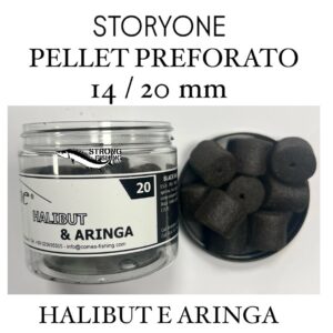 STORYONE Pellet Pre Forato - Halibut e Aringa