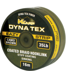 KKARP DYNA-TEX EAZY STRIP CAMO BROWN 16mt 45lb