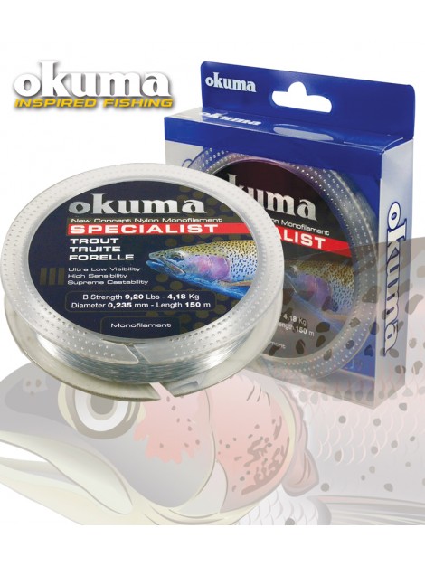 Okuma Specialist Trout 0.24mm 150mt