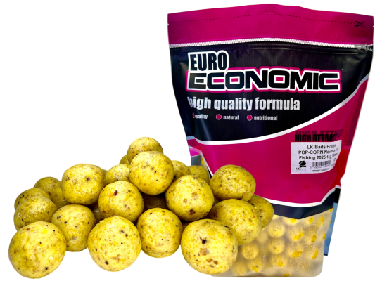 LK Baits Boilies POPCORN Novinka For Fishing 2025, 1kg, 20mm