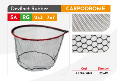 Milo Testa Guadino Devil Net Rubberized 30x40cm