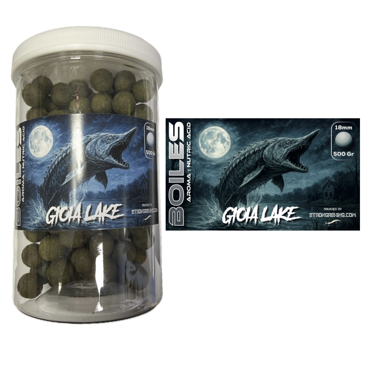 Gioia Lake Boiles Nutric Acid 500gr 18mm