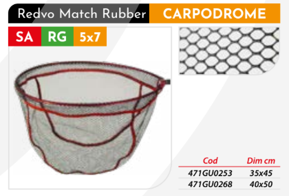 Milo Testa Guadino Redvo Match Rubber 50x40cm