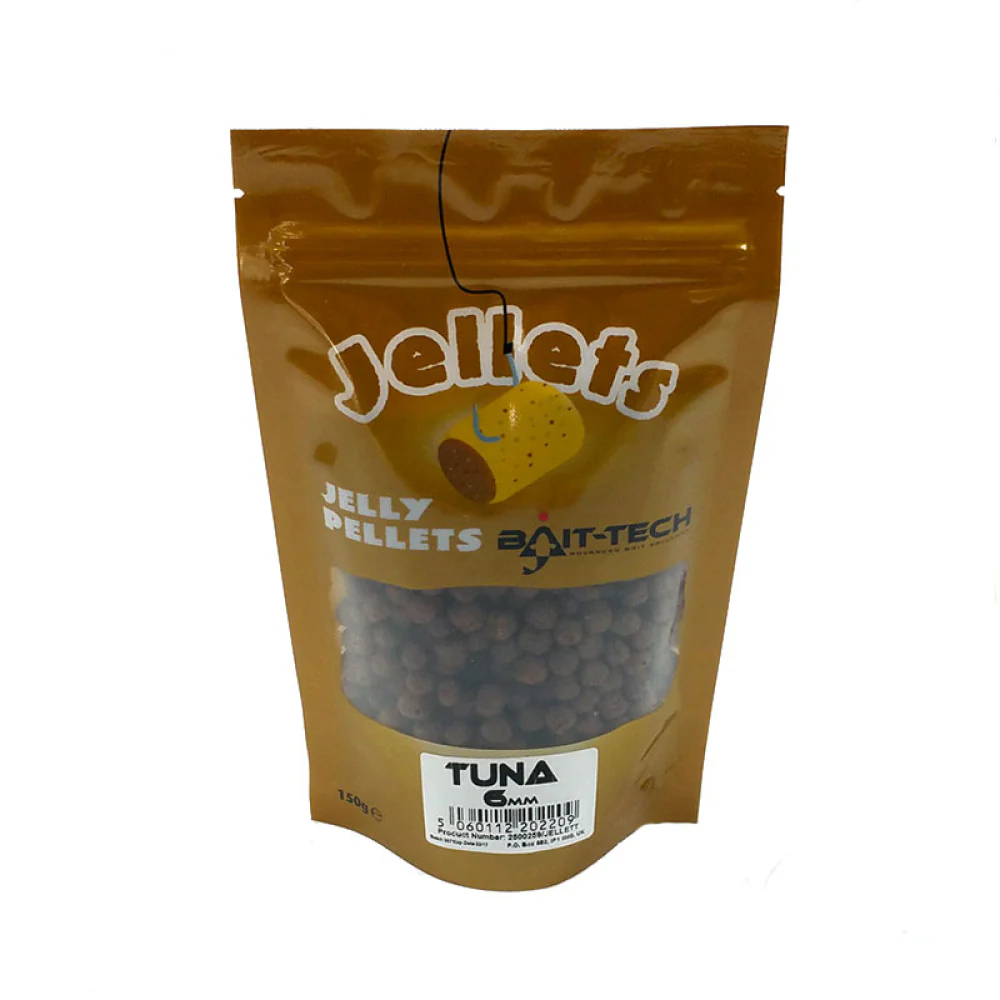 BAIT TECH JELLETS GREEN LIPPED MUSSEL 6mm