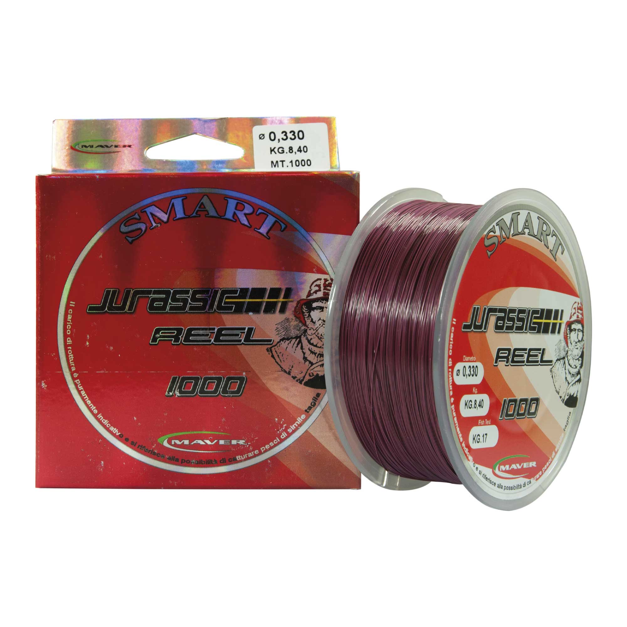 Maver Monofilo Jurassic REEL 1000mt