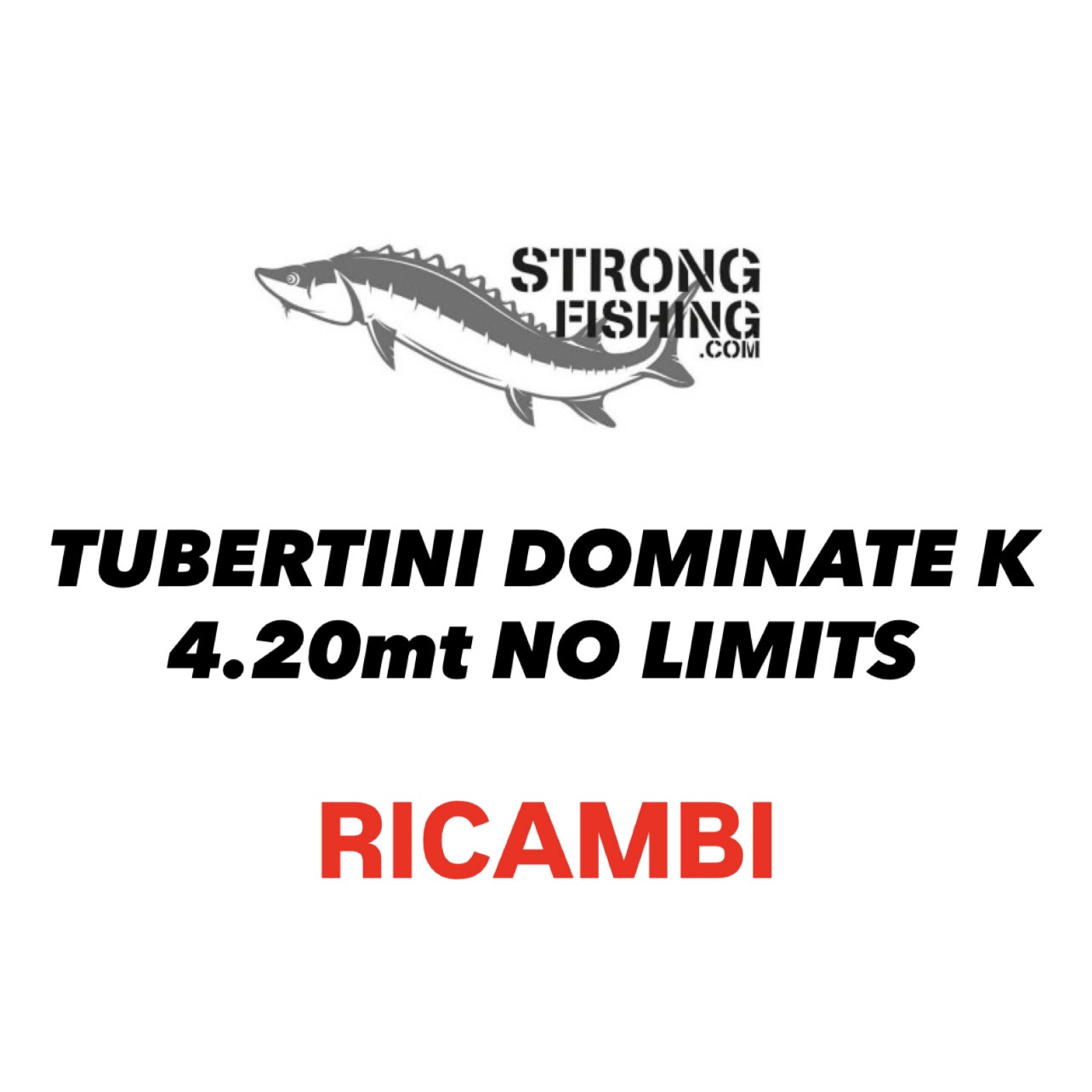Tubertini Dominate K 4.20mt No Limits - RICAMBI