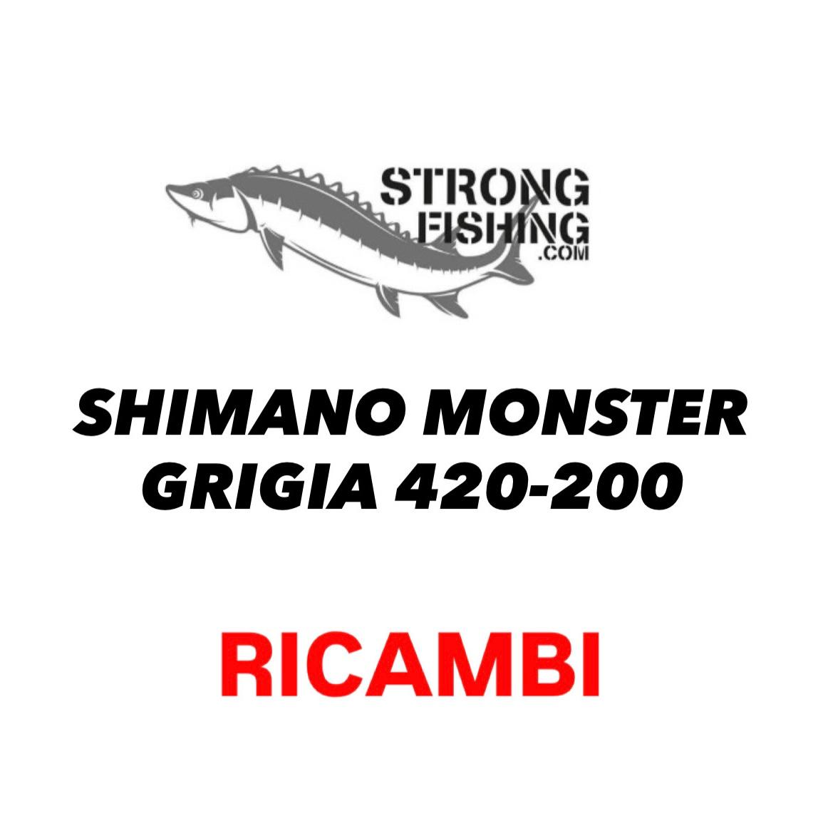 Shimano Monster Grigia 420-200 - RICAMBI