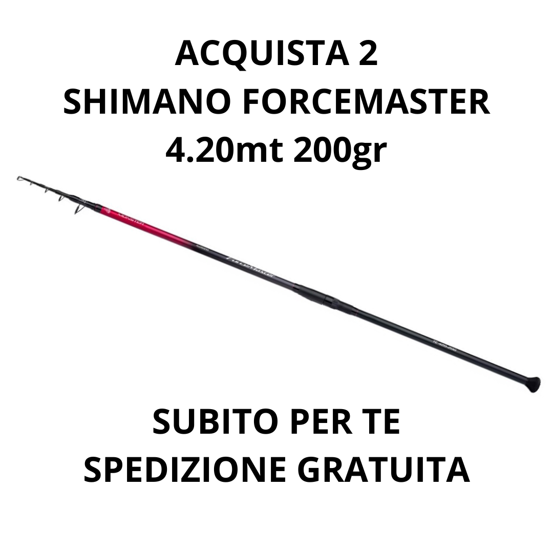 PROMO - Shimano Forcemaster Monster Tele 4,20m 200gr