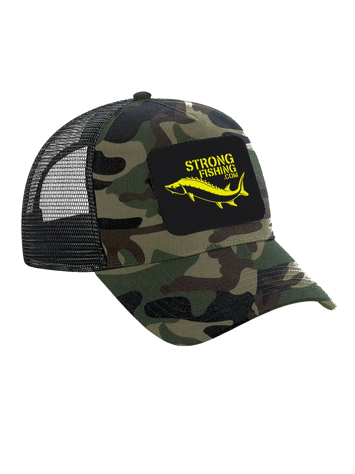 Cappellino Camo Strongfishing.com