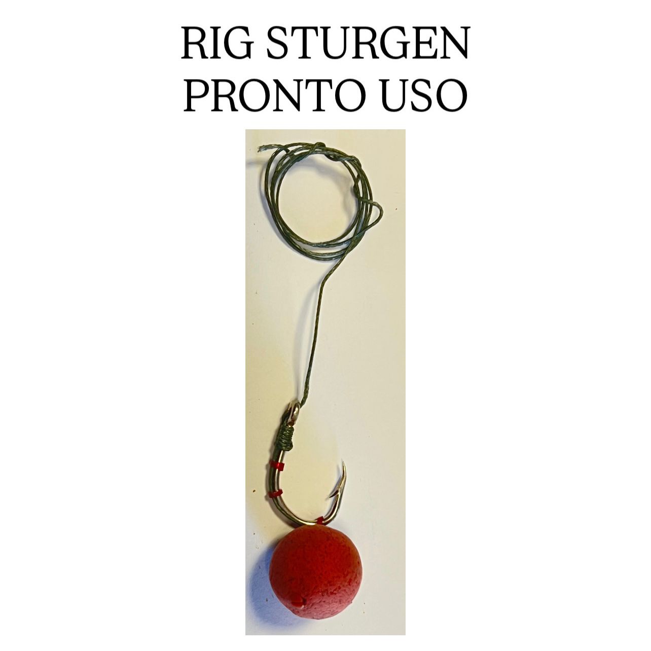 RIG STURGEON PRONTO USO