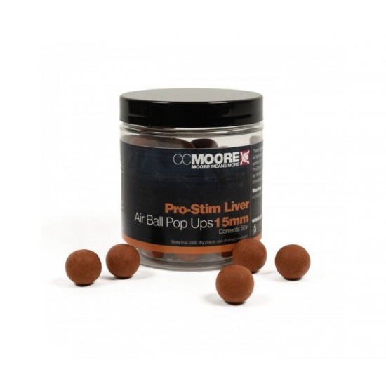 CC MOORE Pro-Stim Liver Air Ball Pop Ups
