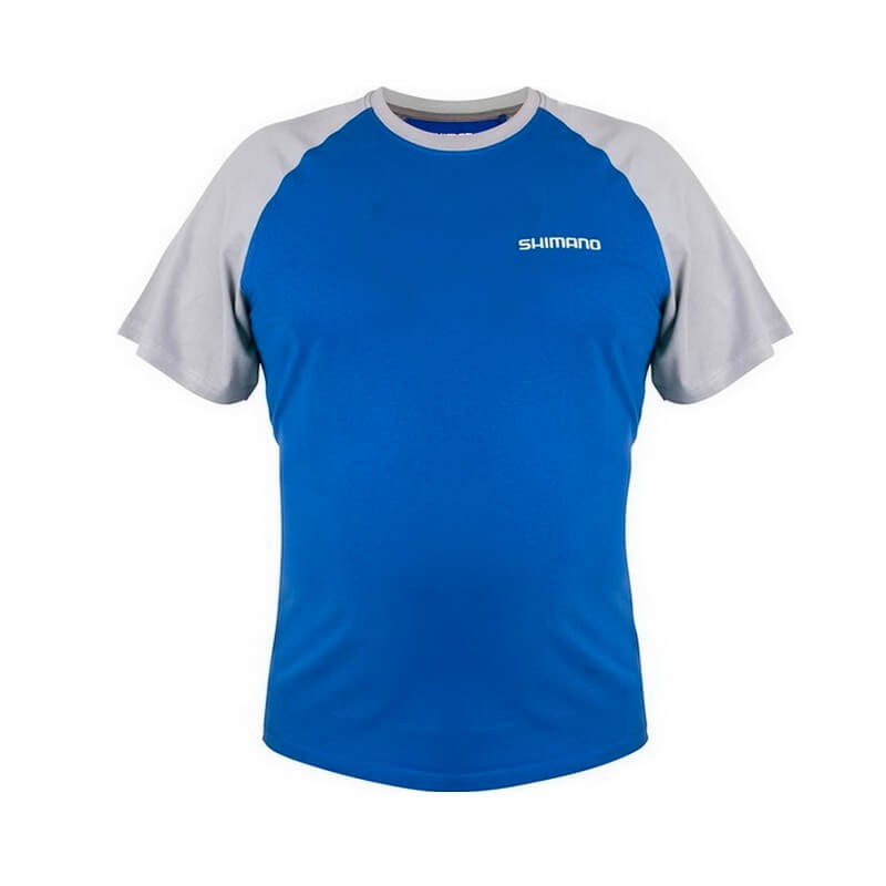 Shimano Wear Short Sleeve T-Shirt Blue