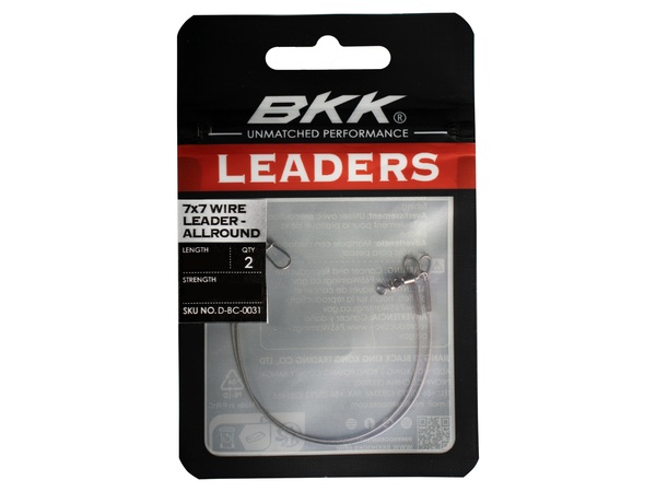 BKK 7×7 Wire Leader Allround Duolock Snap