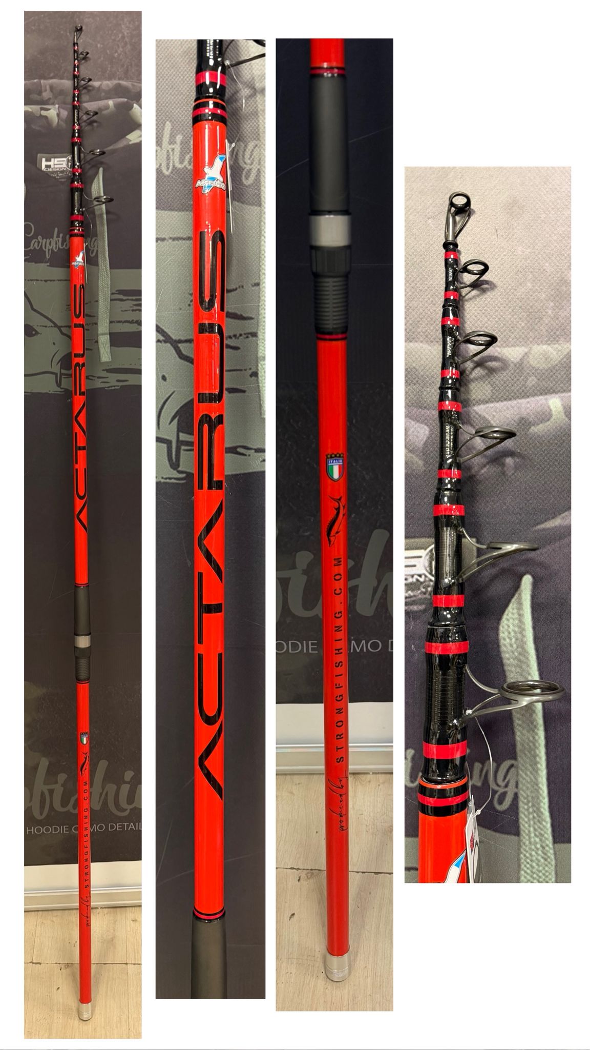 Artico ACTARUS Red and Black custom FUJI