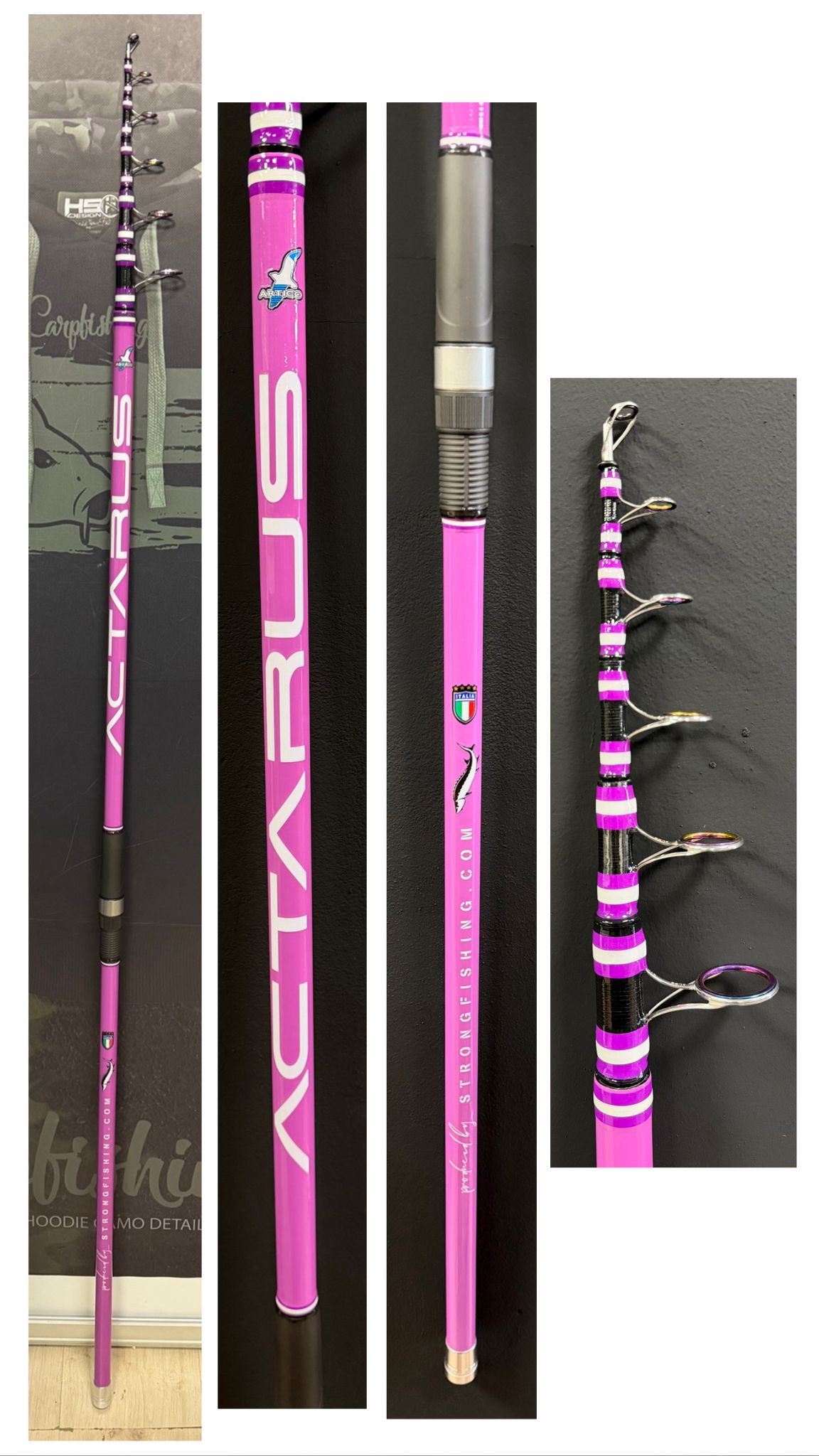 Artico ACTARUS Purple and White custom ALPS