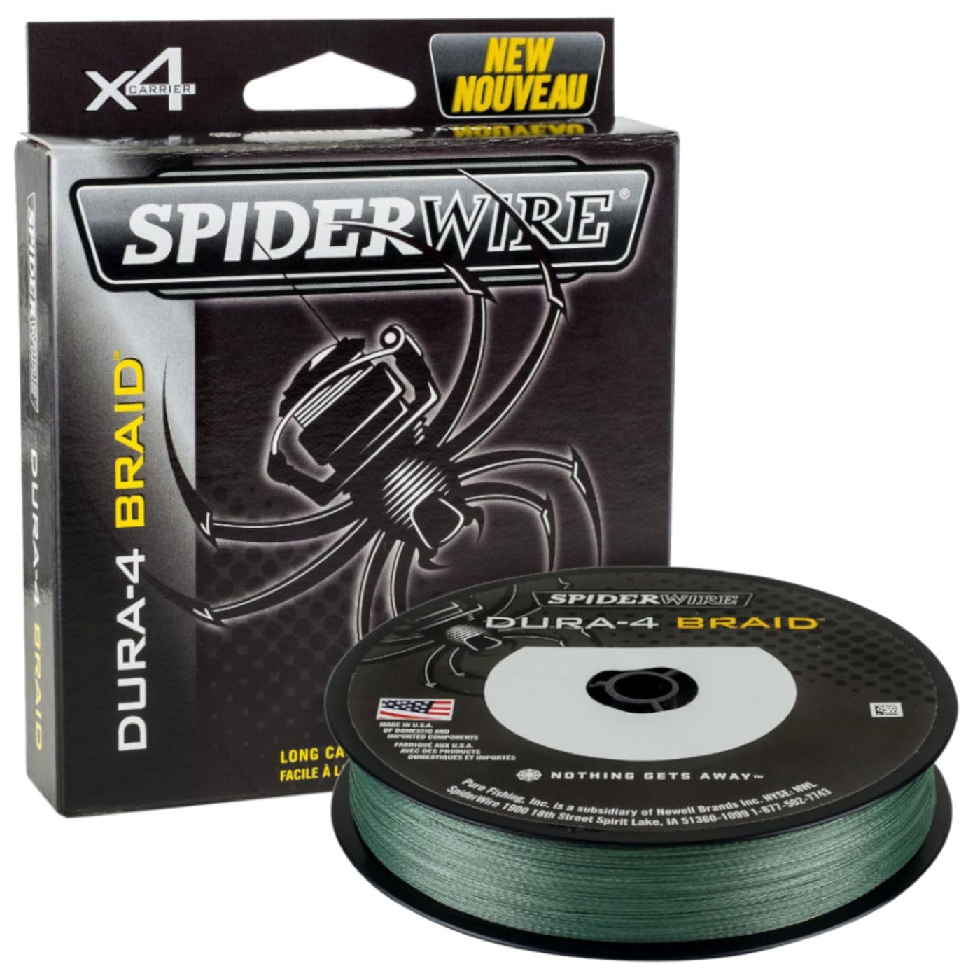 Spiderwire Dura-4 Braid 300mt9.1kg -