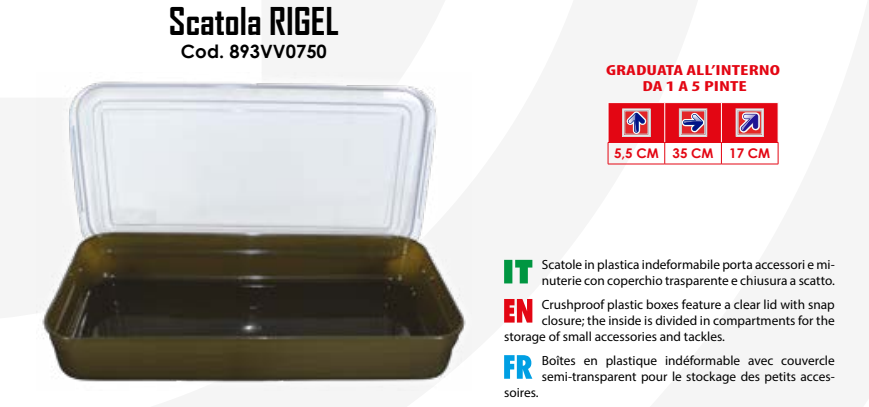 Milo Scatola Rigel