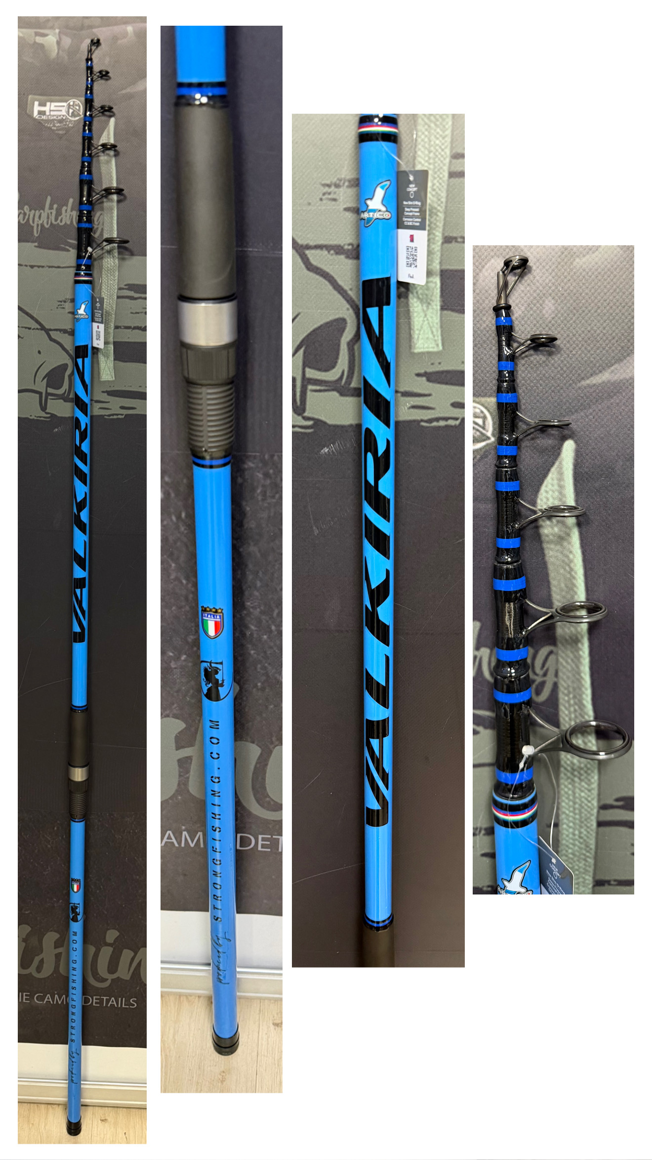 Artico VALKIRIA Blue and Black Custom Fuji