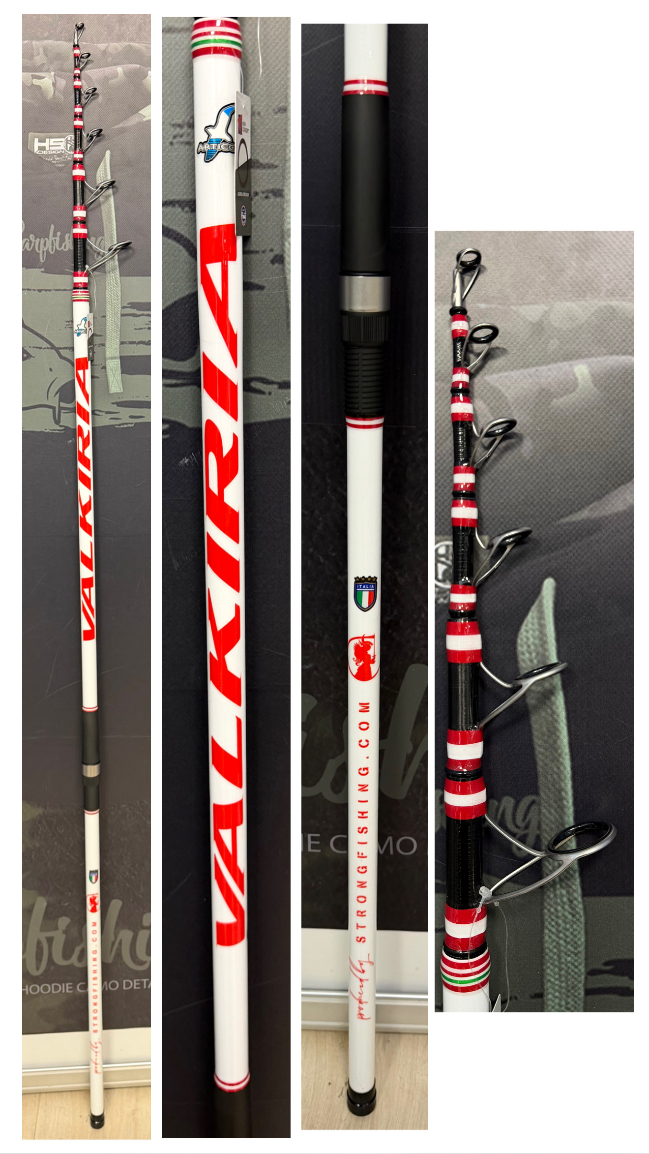 Artico VALKIRIA White And Red Custom Fuji
