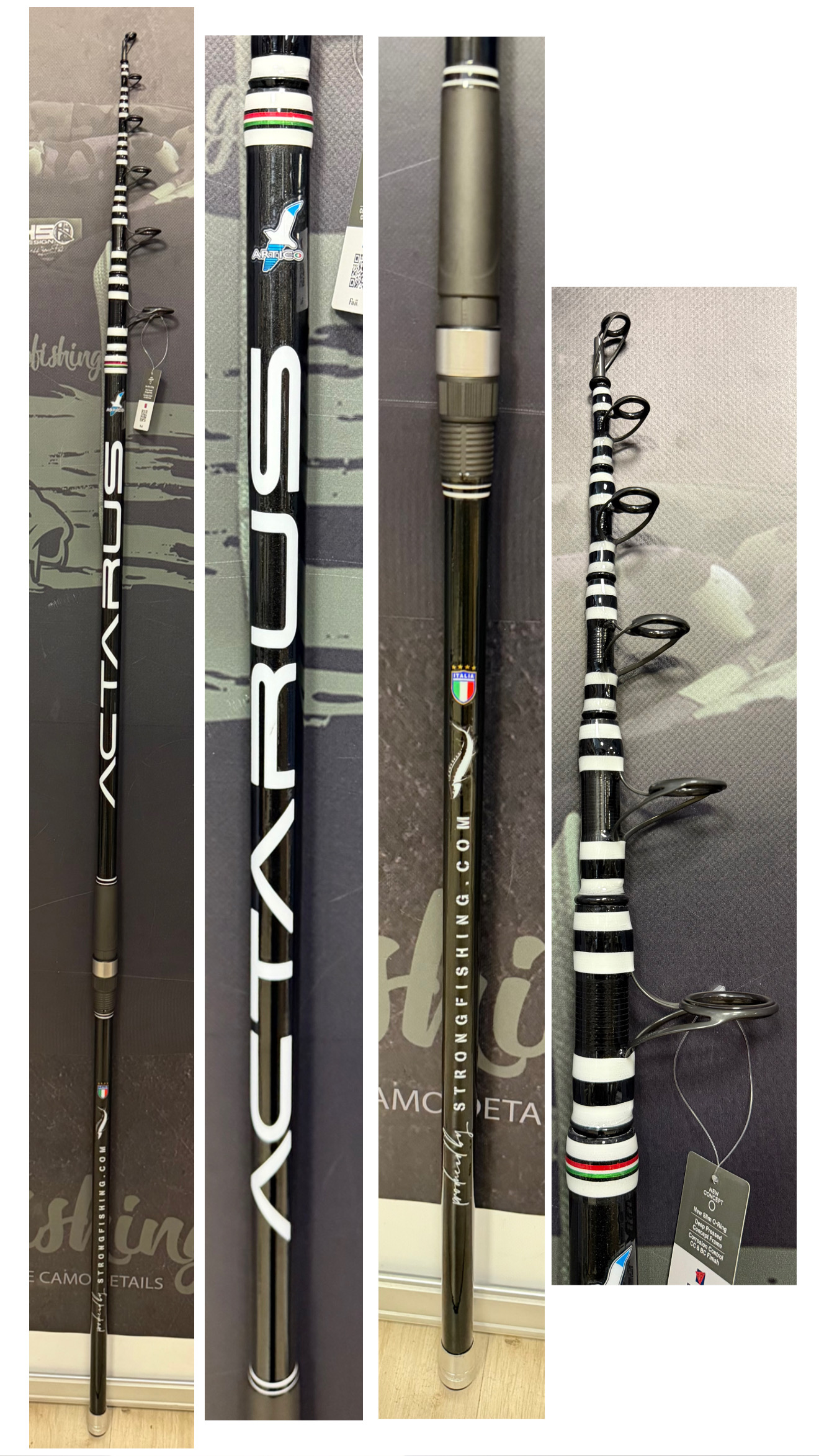 Artico ACTARUS BLACK AND WHITE custom FUJI