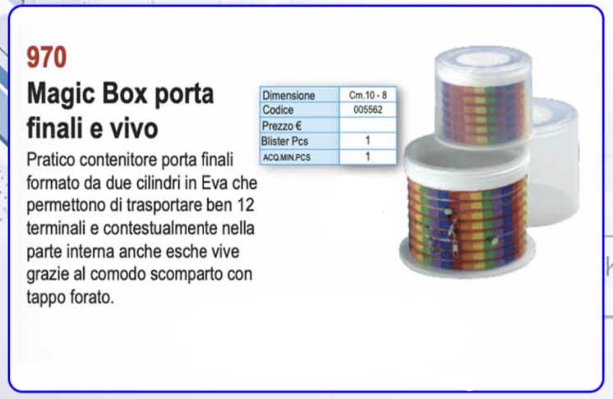 Olympus Magic Box Porta Finali e Vivo