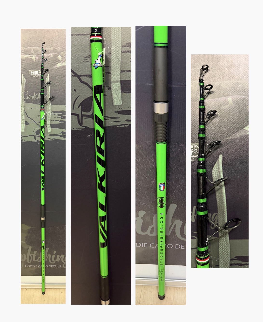 Artico VALKIRIA Green And Black Custom Fuji