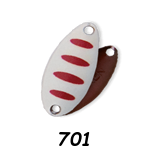 Nomura Spoon Sue 1.6gr White Red Spripes
