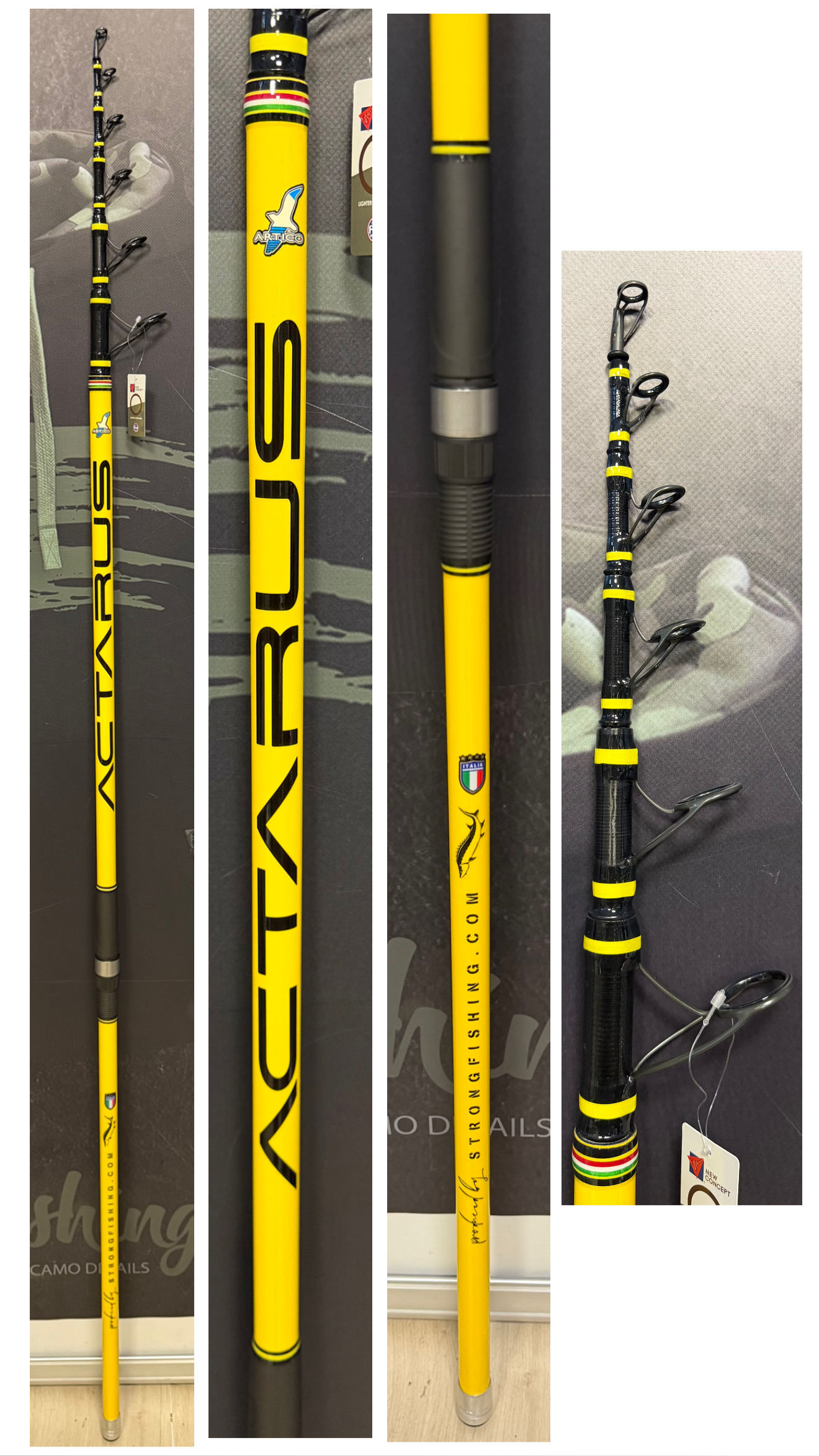 Artico ACTARUS Yellow and Black custom FUJI