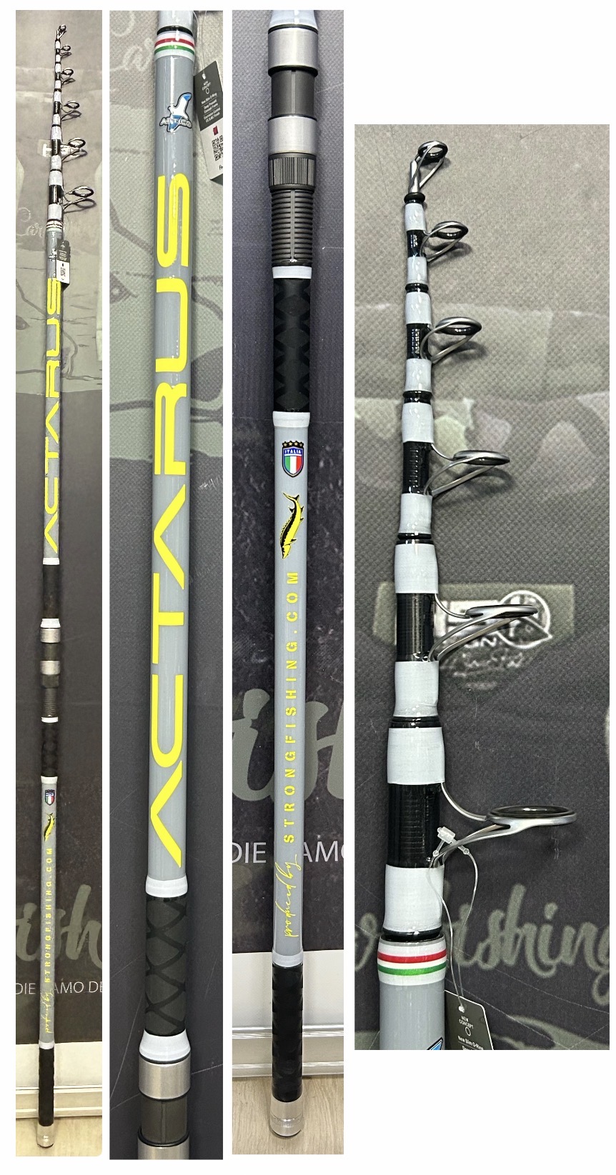 Artico ACTARUS Grey and Yellow custom FUJI
